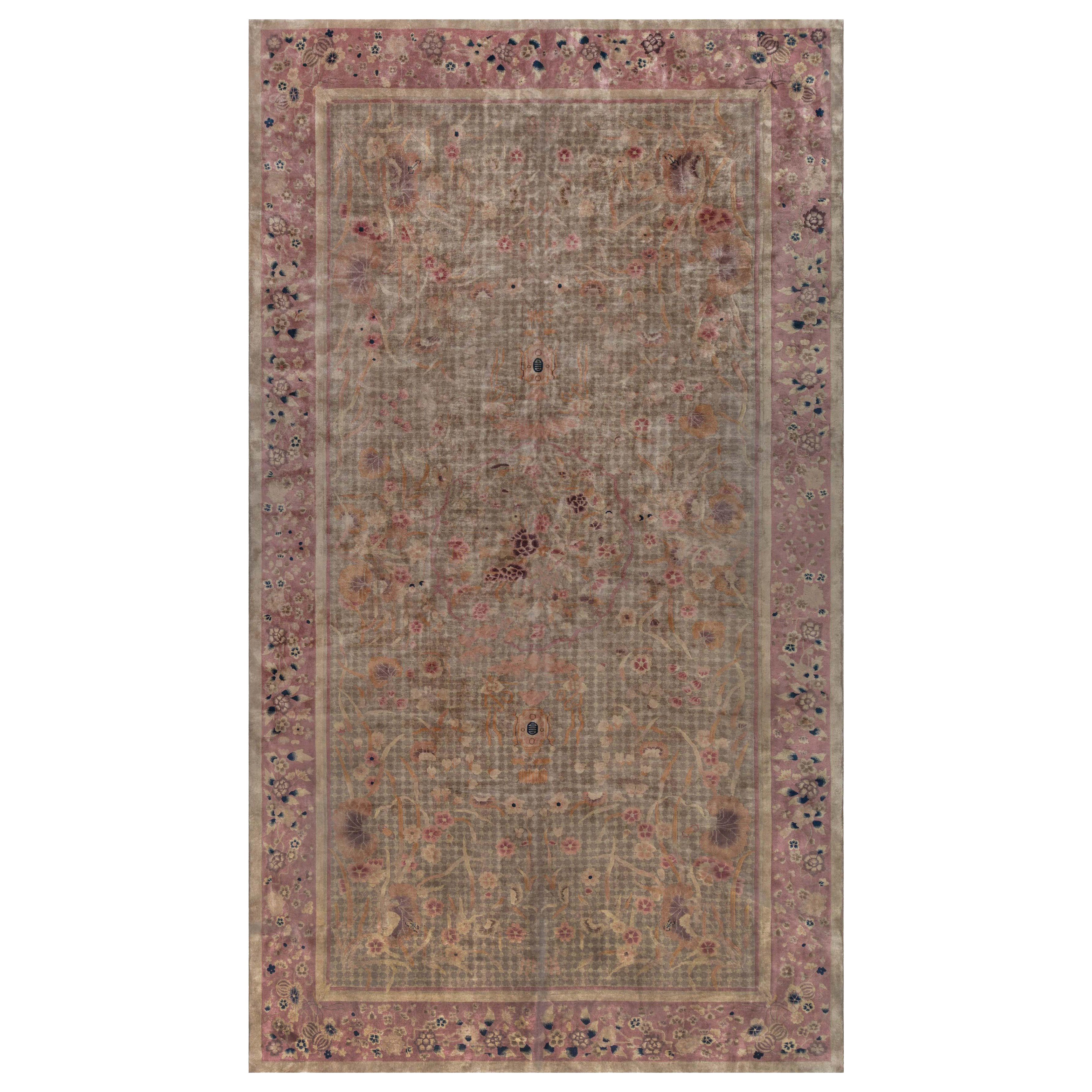 Doris Leslie Blau Vintage Chinese Art Deco Rug