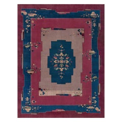 Doris Leslie Blau Vintage Chinese Art Deco Rug
