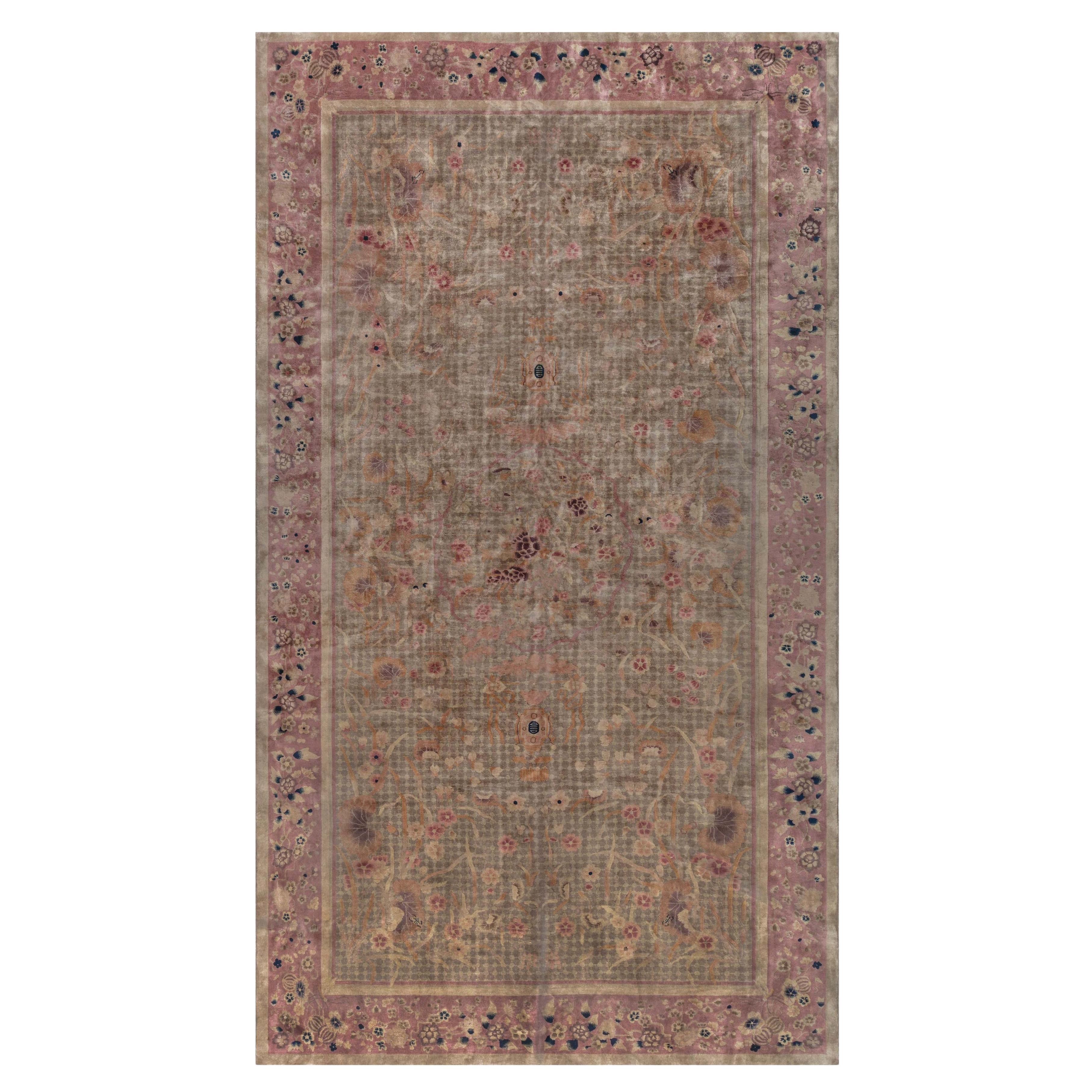 Doris Leslie Blau Vintage Chinese Art Deco Rug