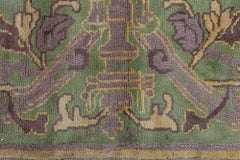 Doris Leslie Blau Vintage Chinese Art Deco Wool Rug