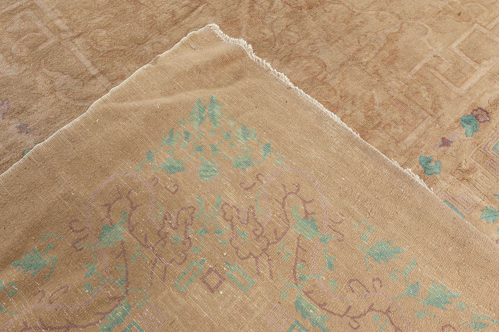 Doris Leslie Blau Antique Chinese Art Deco Rug (size adjusted) For Sale 1