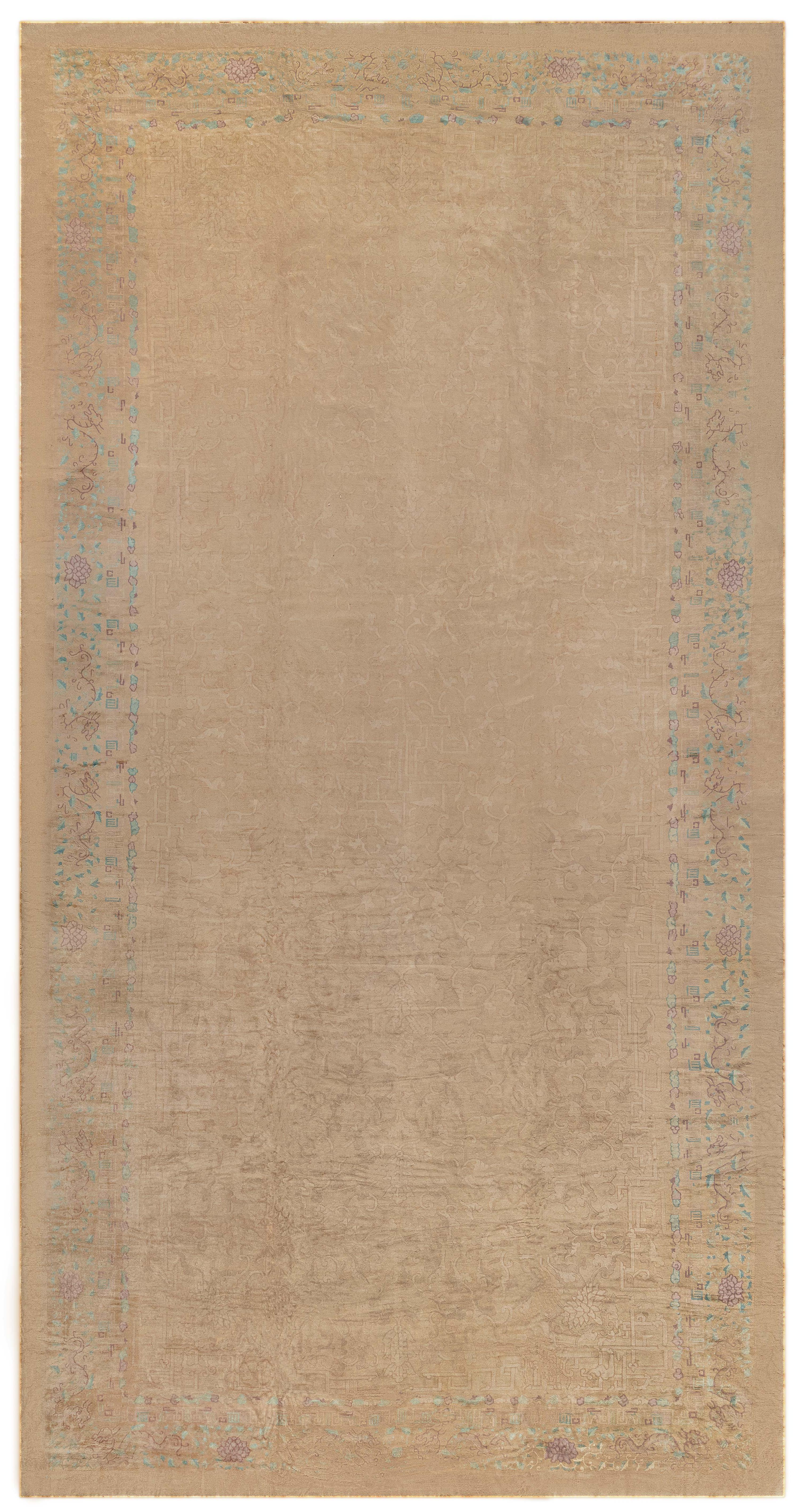 Doris Leslie Blau Antique Chinese Art Deco Rug (size adjusted)