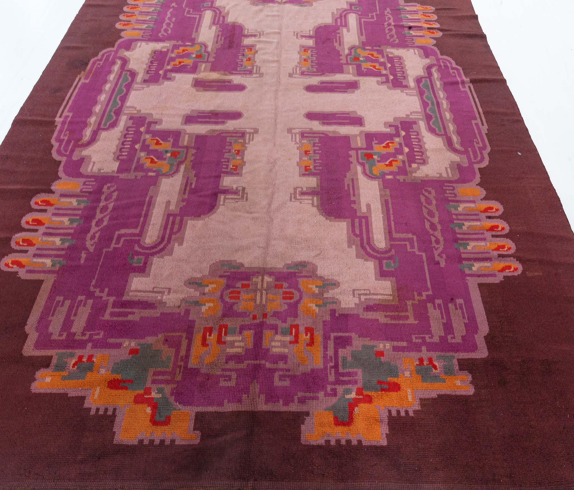Hand-Knotted Doris Leslie Blau Vintage Dutch Rug by Jaap Gidding For Sale