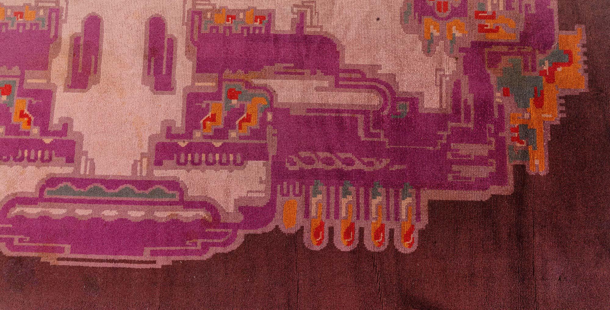Doris Leslie Blau Vintage Dutch Rug by Jaap Gidding In Good Condition For Sale In New York, NY