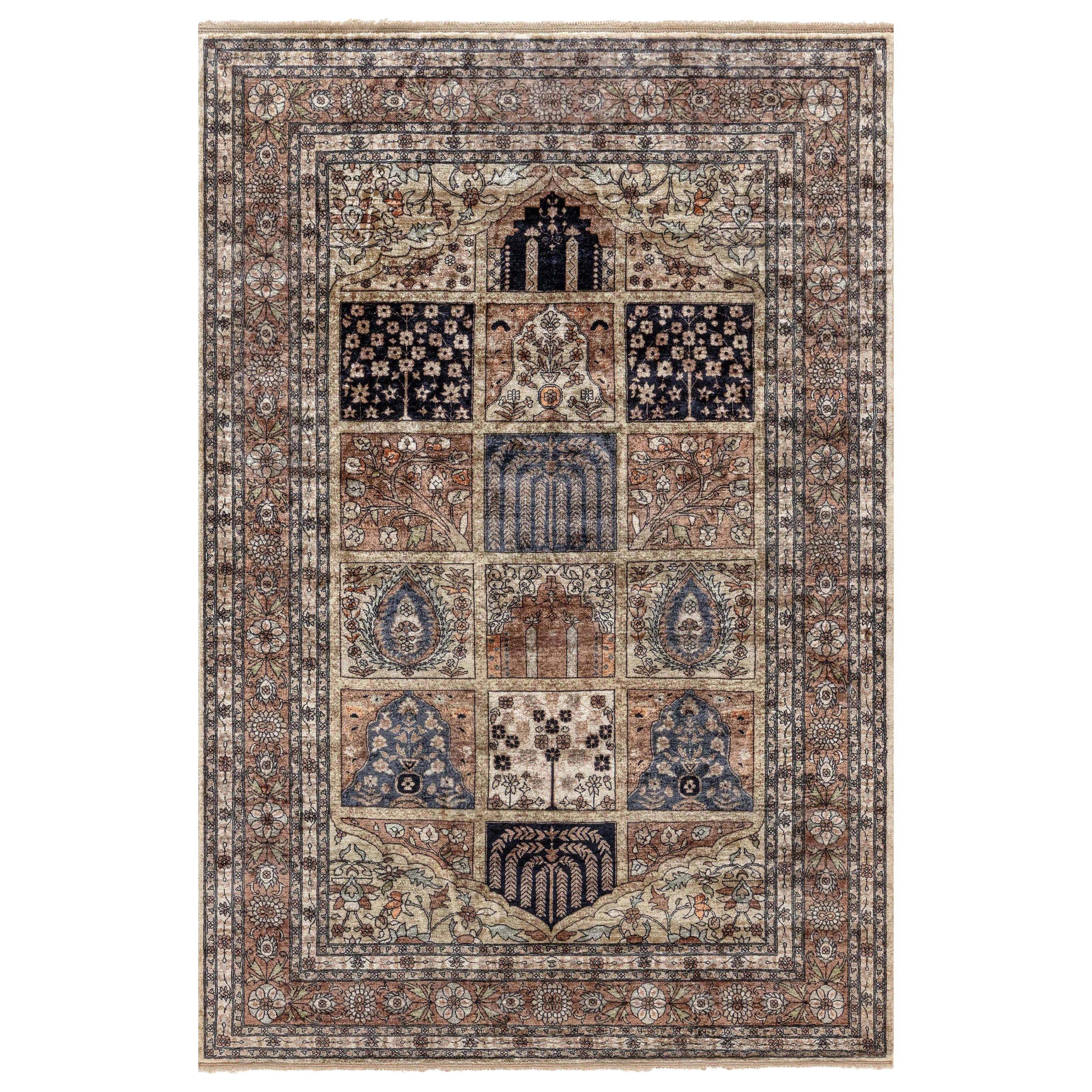 Doris Leslie Blau Vintage Egyptian Silk Rug