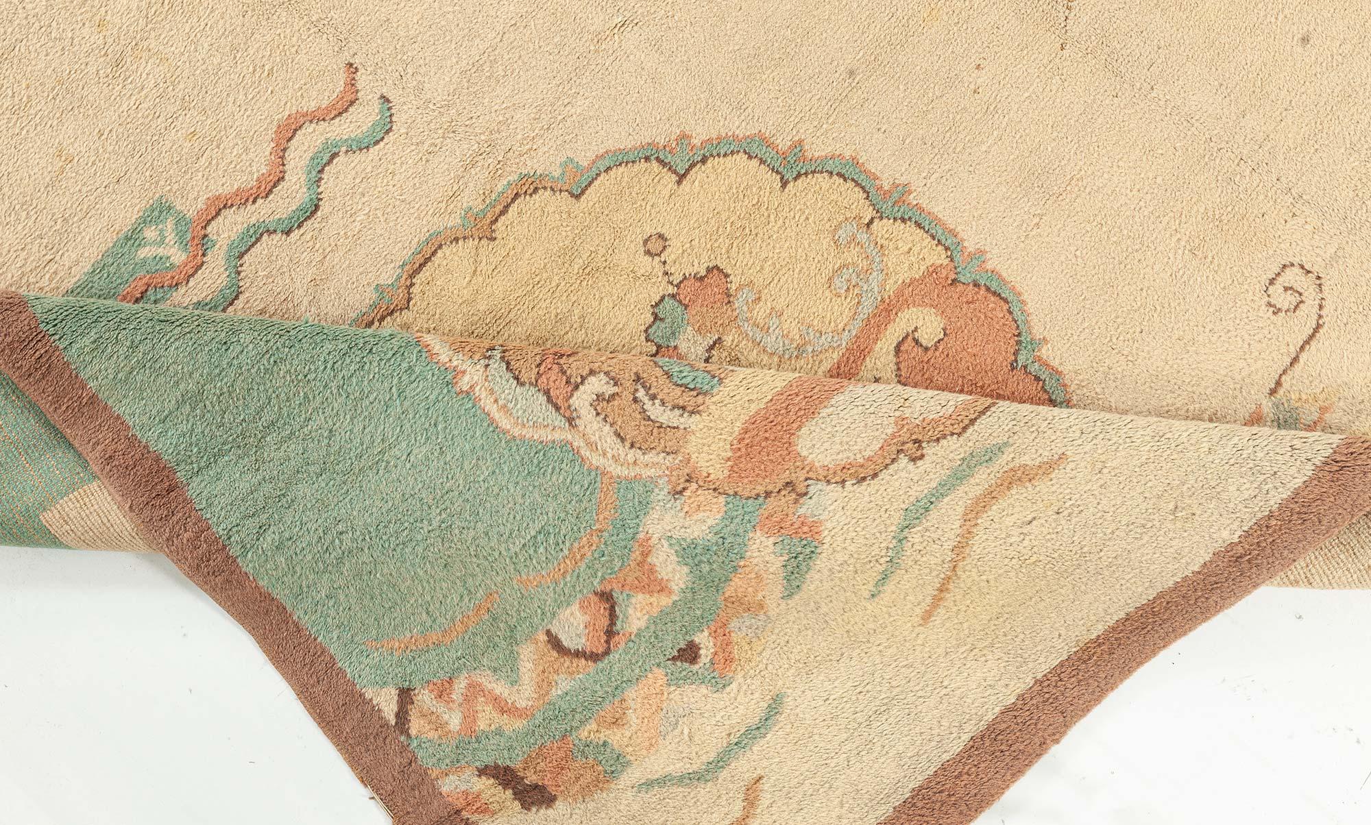 Doris Leslie Blau Vintage European Art Deco Rug im Zustand „Gut“ im Angebot in New York, NY