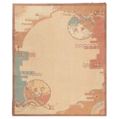 Doris Leslie Blau Vintage European Art Deco Rug