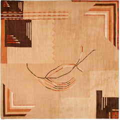 Doris Leslie Blau Vintage European Art Deco Rug