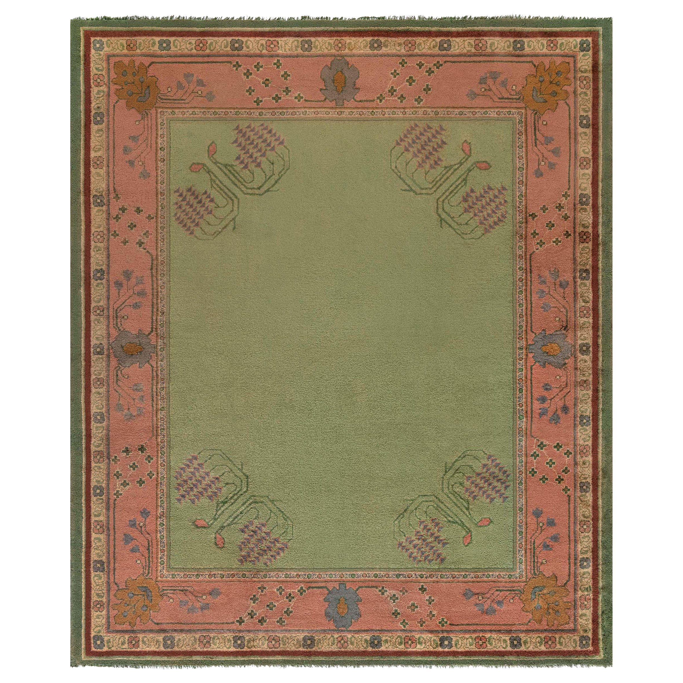 Doris Leslie Blau Vintage European Arts 
Crafts Rug by Gavin Morton