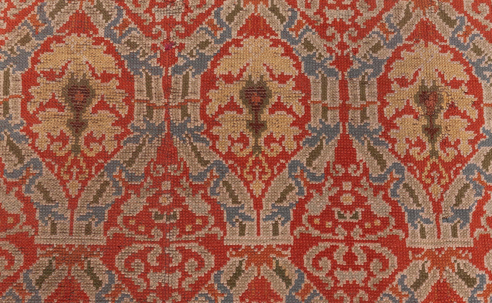 Mid-Century Modern Doris Leslie Blau Vintage Spanish All-Over Carpet For Sale