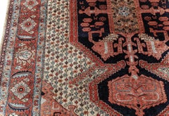 Doris Leslie Blau Vintage Floral Silk Tabriz Rug by Doris Leslie Blau