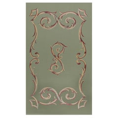 Doris Leslie Blau Vintage French Art Deco Aubusson Rug