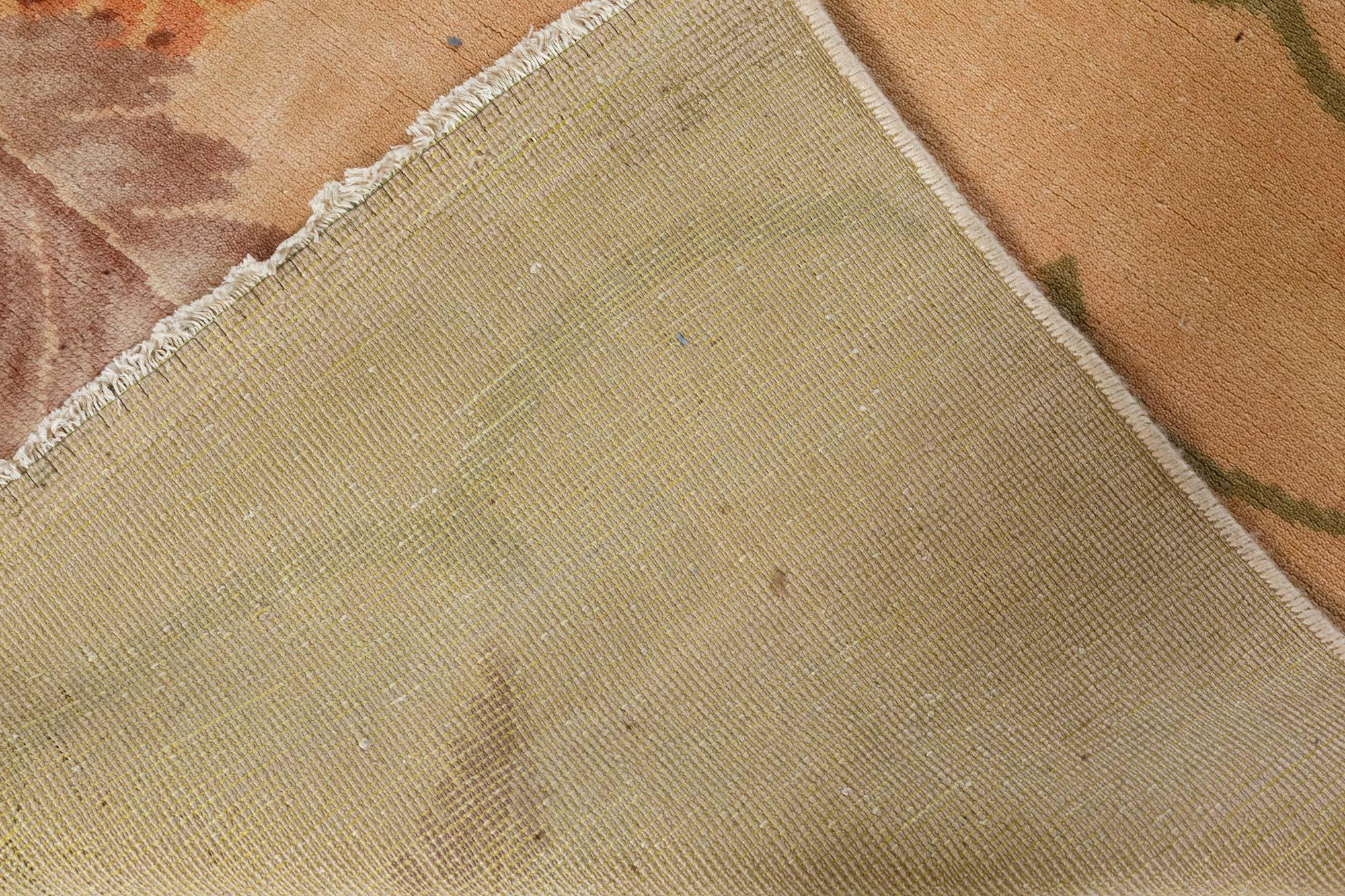 Tappeto a pigna Doris Leslie Blau Vintage French Art Déco in vendita 2
