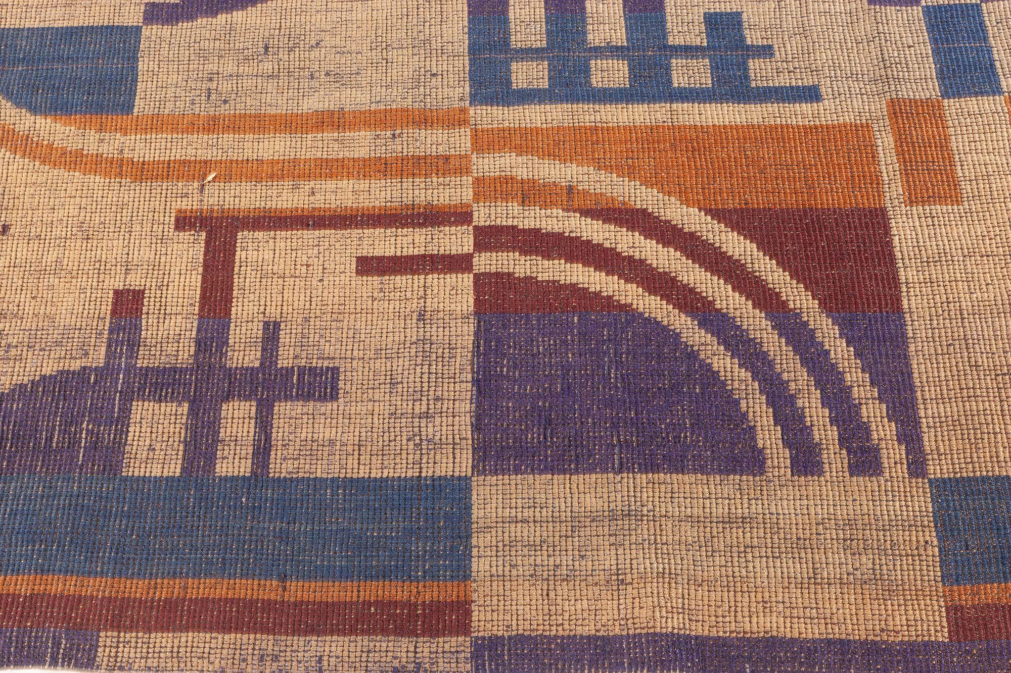 Alfombra Art Decó francesa vintage
Tamaño: 269 × 365 cm (8'10