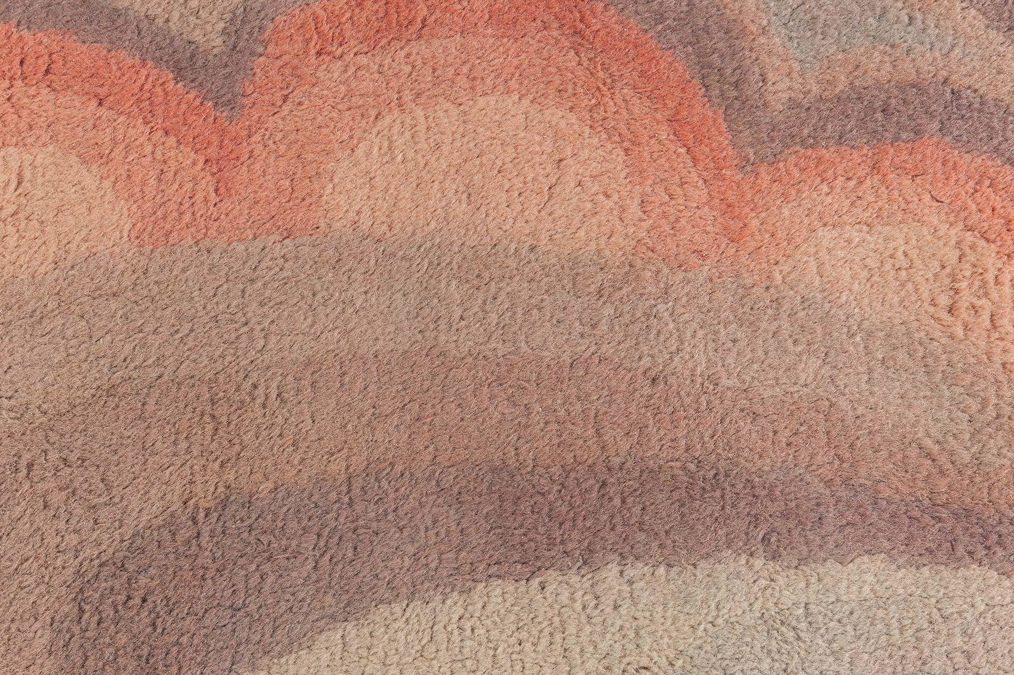 Vintage French Art Deco Rug Art
Größe: 13'4