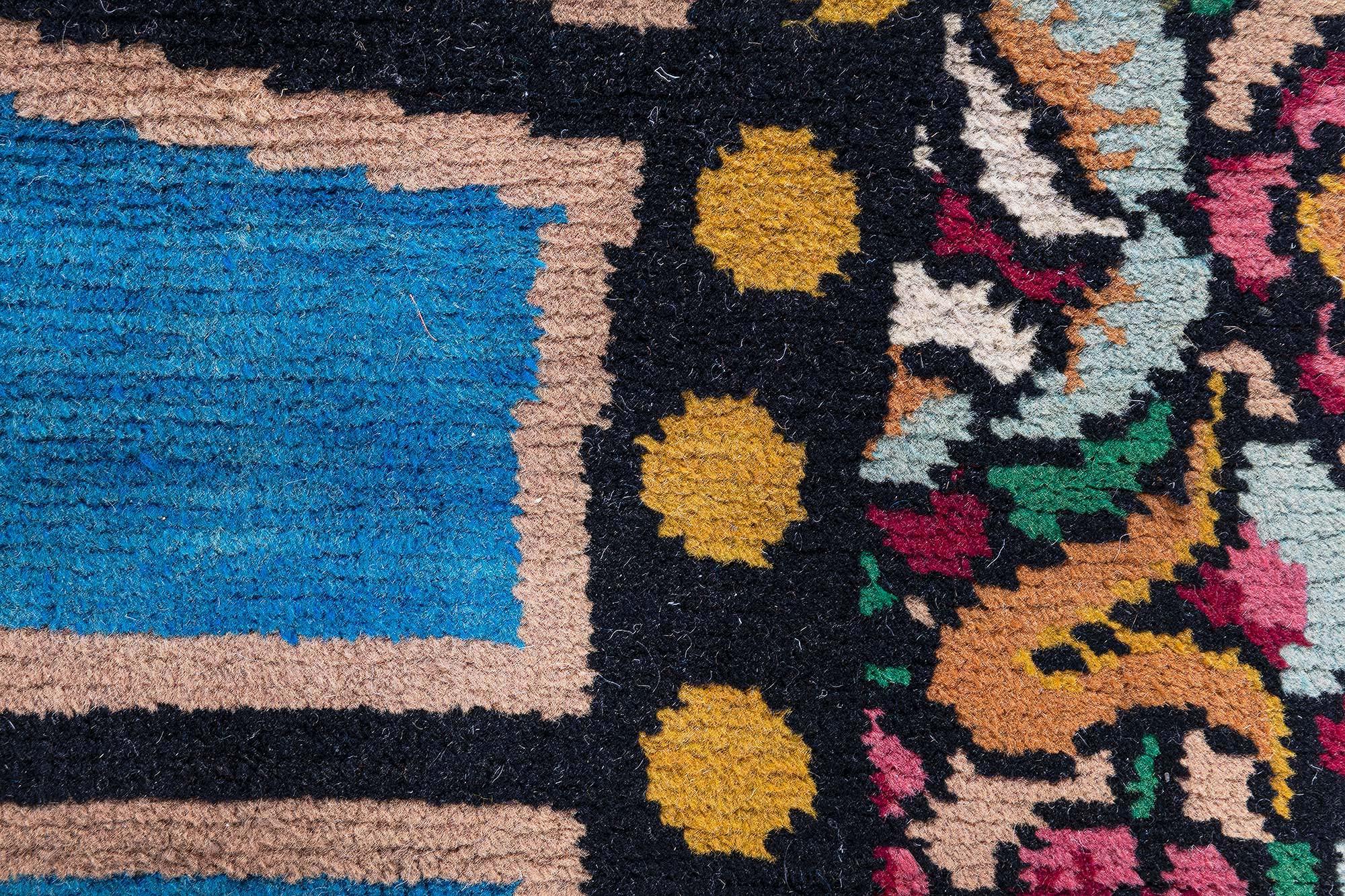 Tapis Art Déco français vintage Doris Leslie Blau Bon état - En vente à New York, NY
