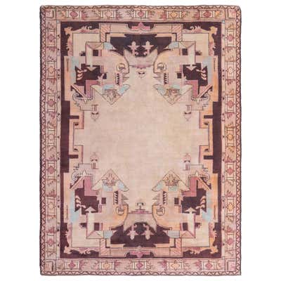 Doris Leslie Blau Vintage Dutch Deco Rug For Sale at 1stDibs