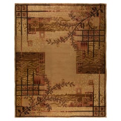 Doris Leslie Blau Vintage French Art Deco Rug