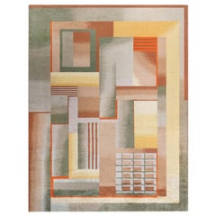 Doris Leslie Blau Vintage French Art Deco Rug