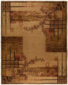 Doris Leslie Blau Vintage French Art Deco Rug