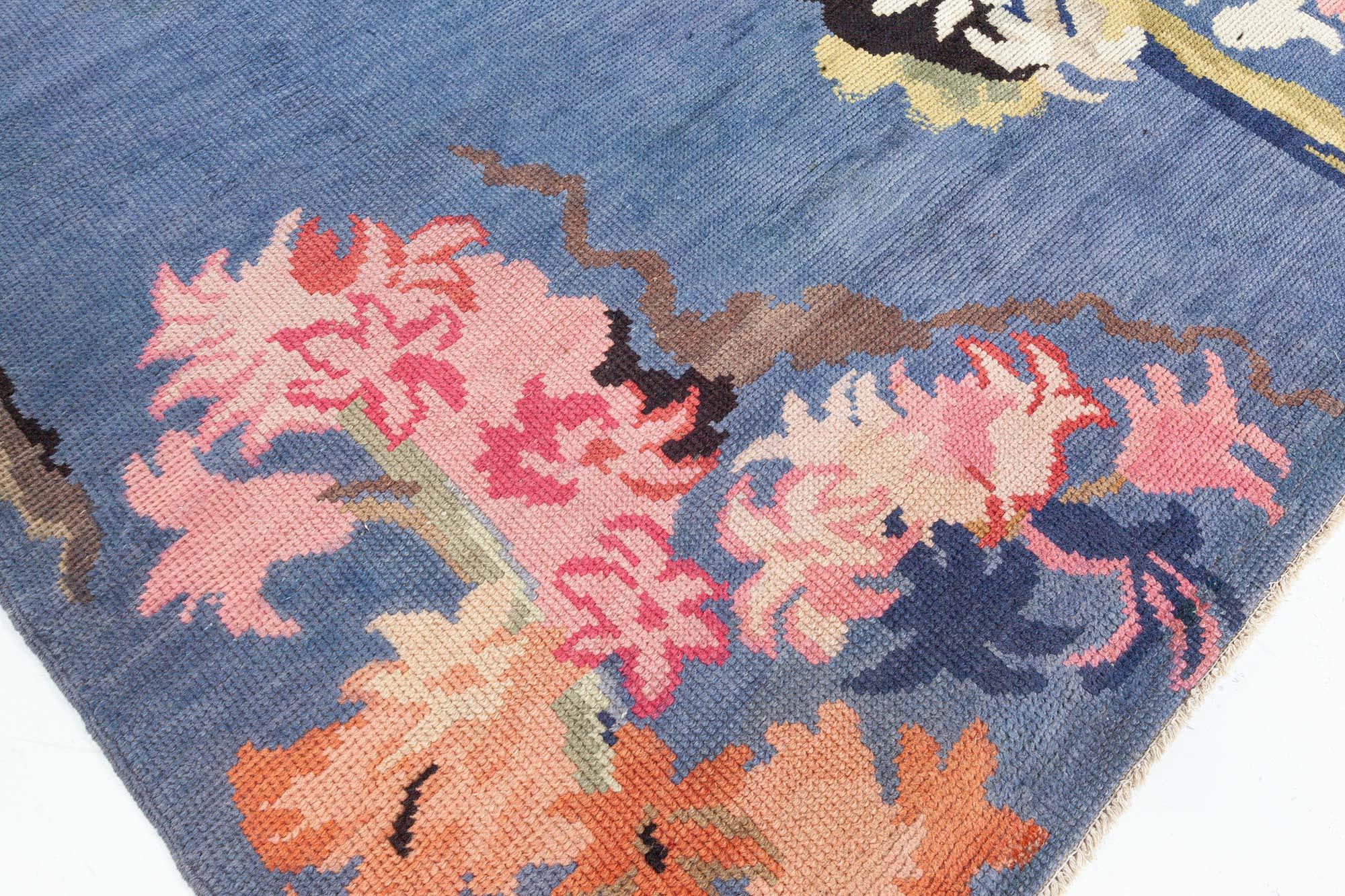 Tappeto Doris Leslie Blau Vintage Modernista Francese In condizioni buone in vendita a New York, NY