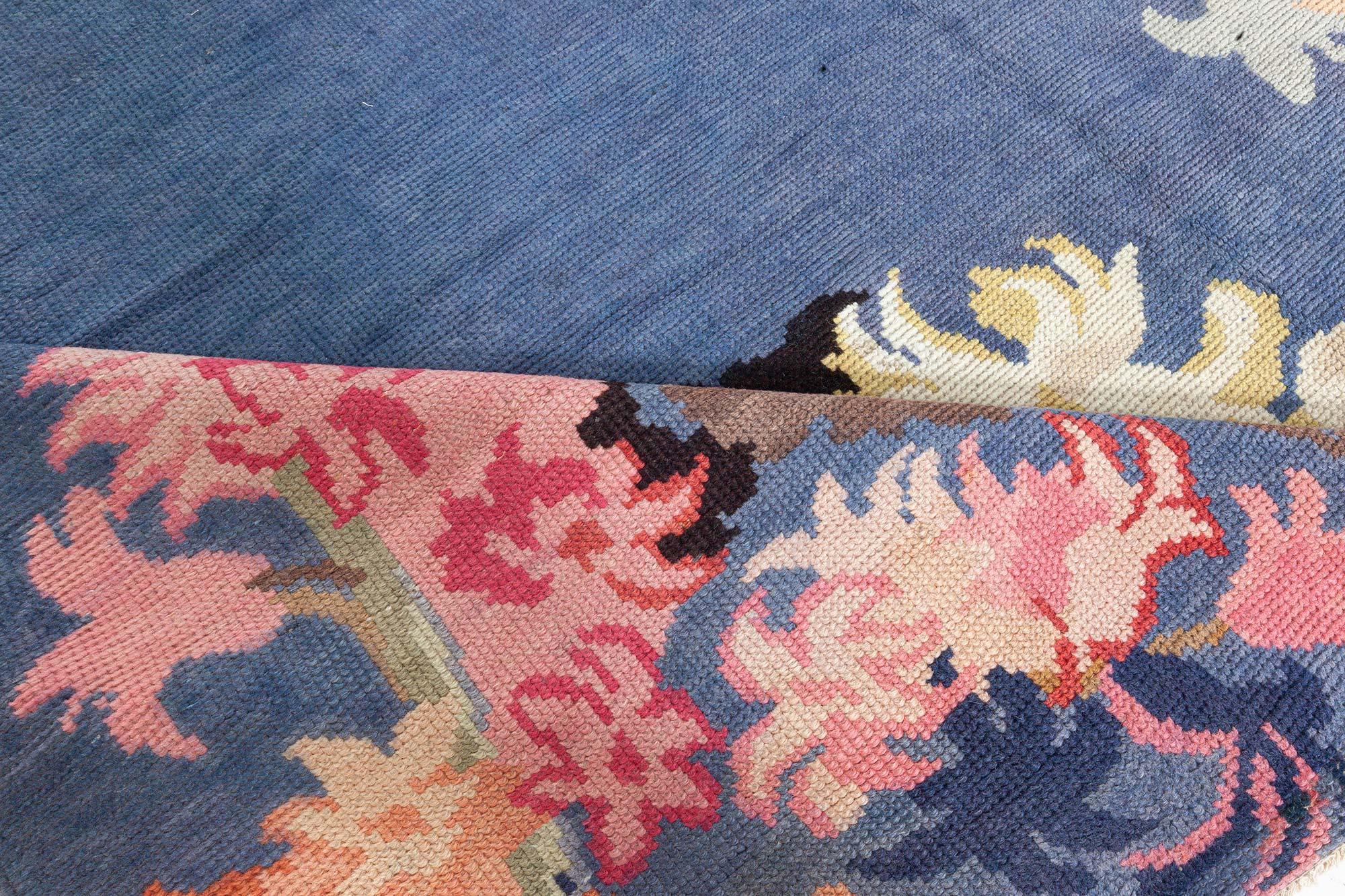 XX secolo Tappeto Doris Leslie Blau Vintage Modernista Francese in vendita