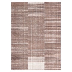 Doris Leslie Blau Vintage Geometric Classic Taupe With Light Beige Rug