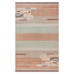 Doris Leslie Blau Vintage Hand-Woven Art Deco Style Scandinavian Rug