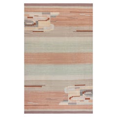 Doris Leslie Blau Vintage Hand-Woven Art Deco Style Scandinavian Rug