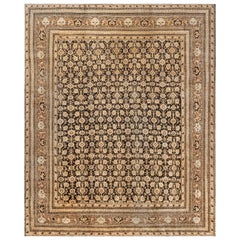 Doris Leslie Blau Vintage Indian Agra Botanic Handmade Wool Rug