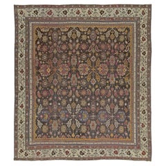 Doris Leslie Blau Vintage Indian Agra Handmade Wool Carpet