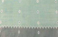 Doris Leslie Blau Vintage Indian Dhurrie Green Rug
