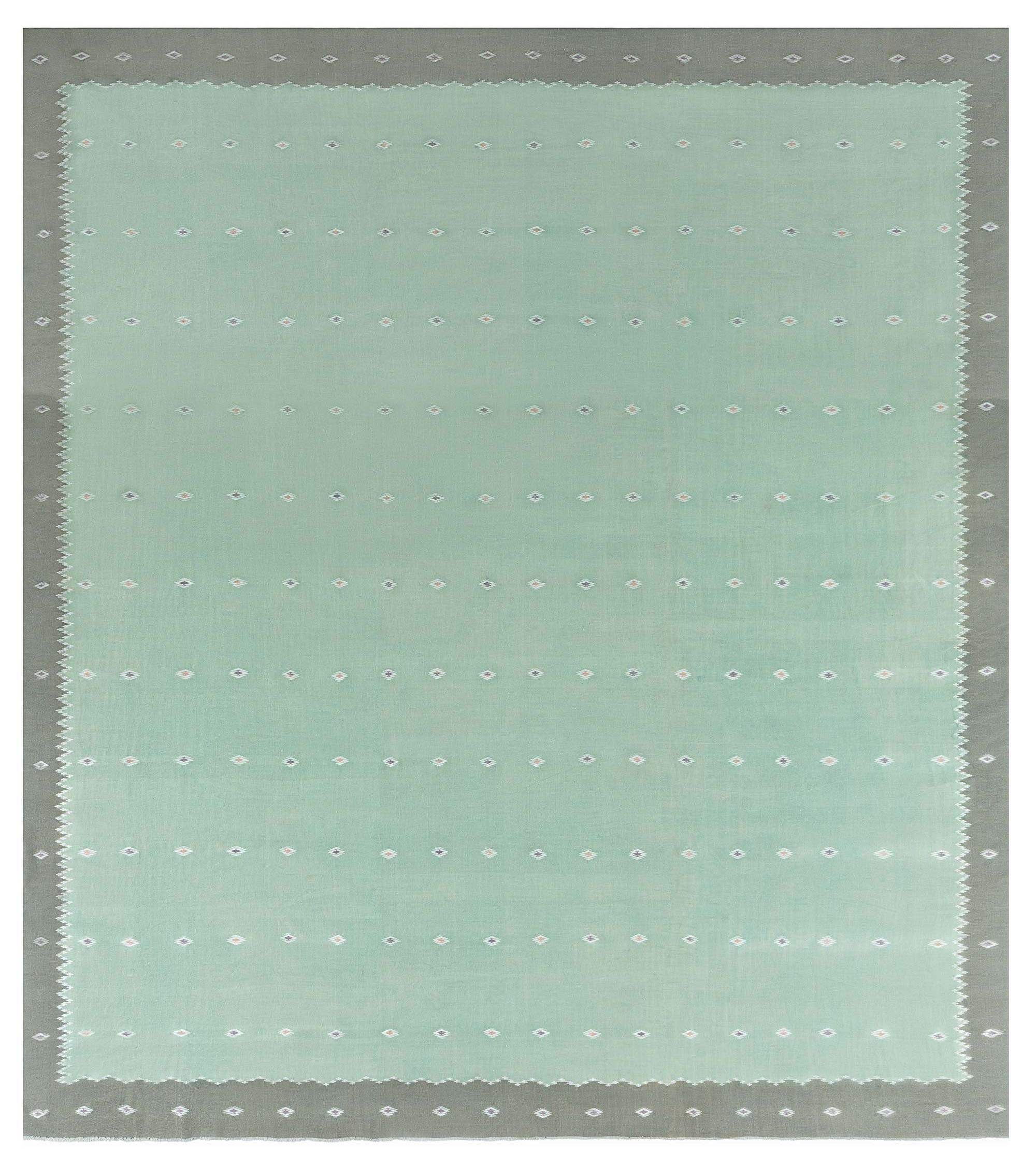 Tapis Dhurrie indien vintage Doris Leslie Blau