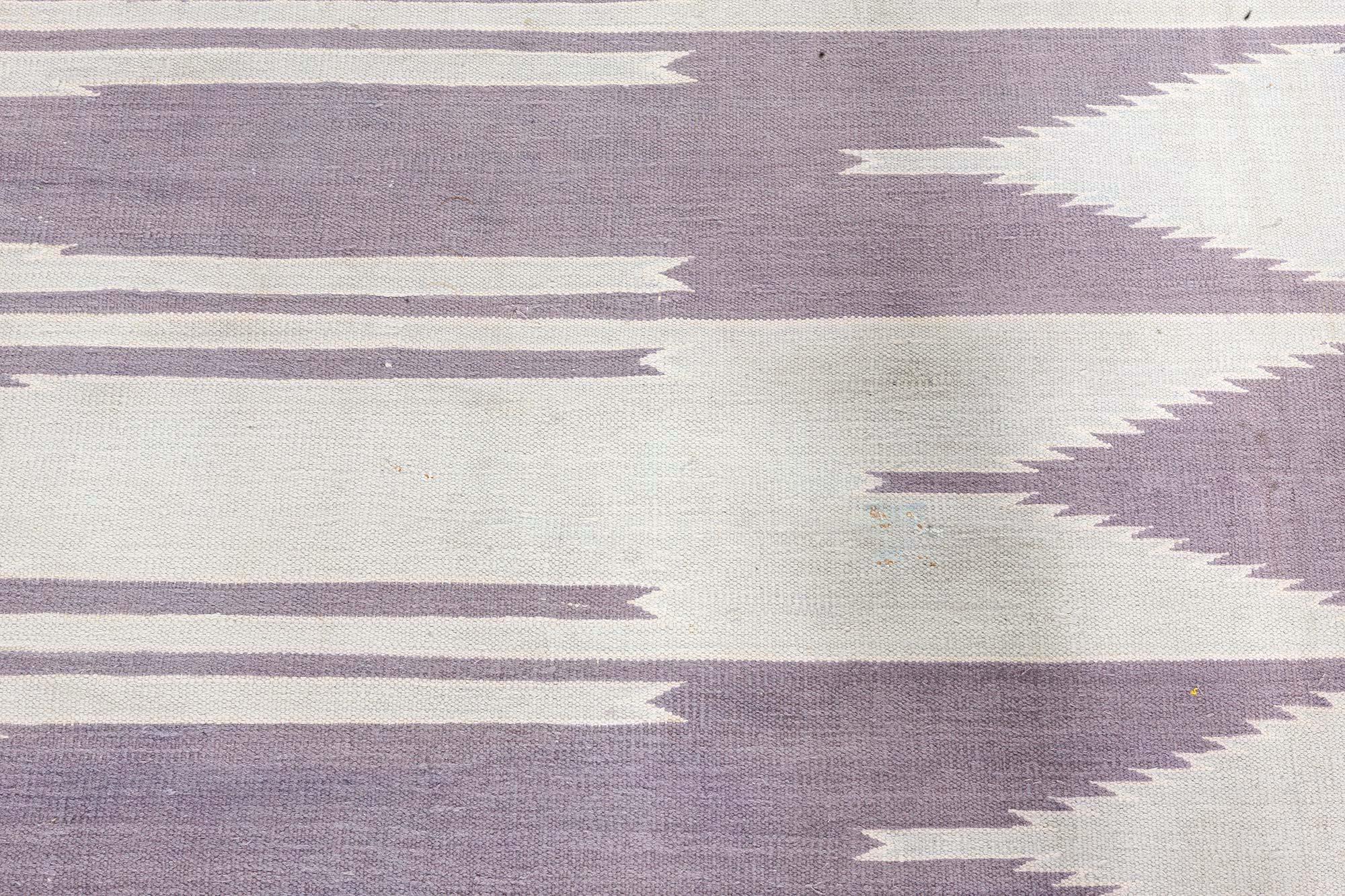 Tappeto Doris Leslie Blau Vintage Indian Dhurrie In condizioni buone in vendita a New York, NY