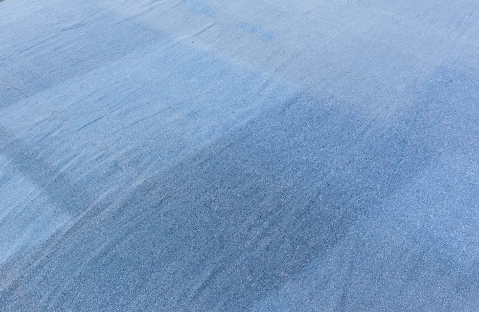 Doris Leslie Blau Vintage Indian Dhurrie Rug For Sale 2