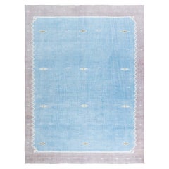 Doris Leslie Blau Vintage Indian Dhurrie Rug