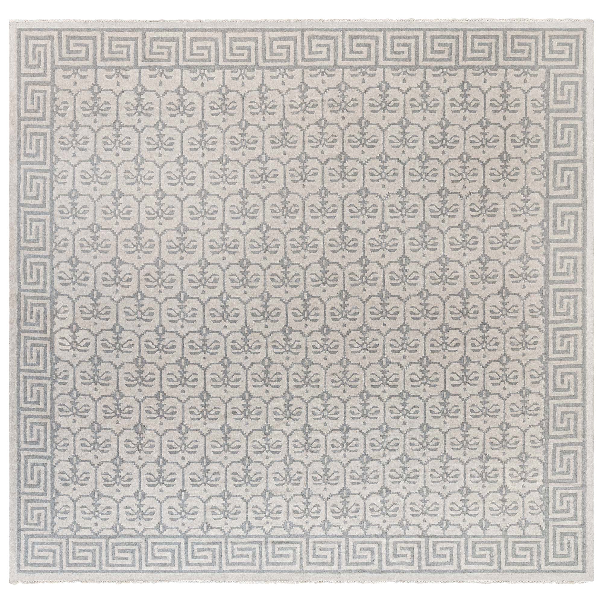 Doris Leslie Blau Vintage Indian Dhurrie Rug