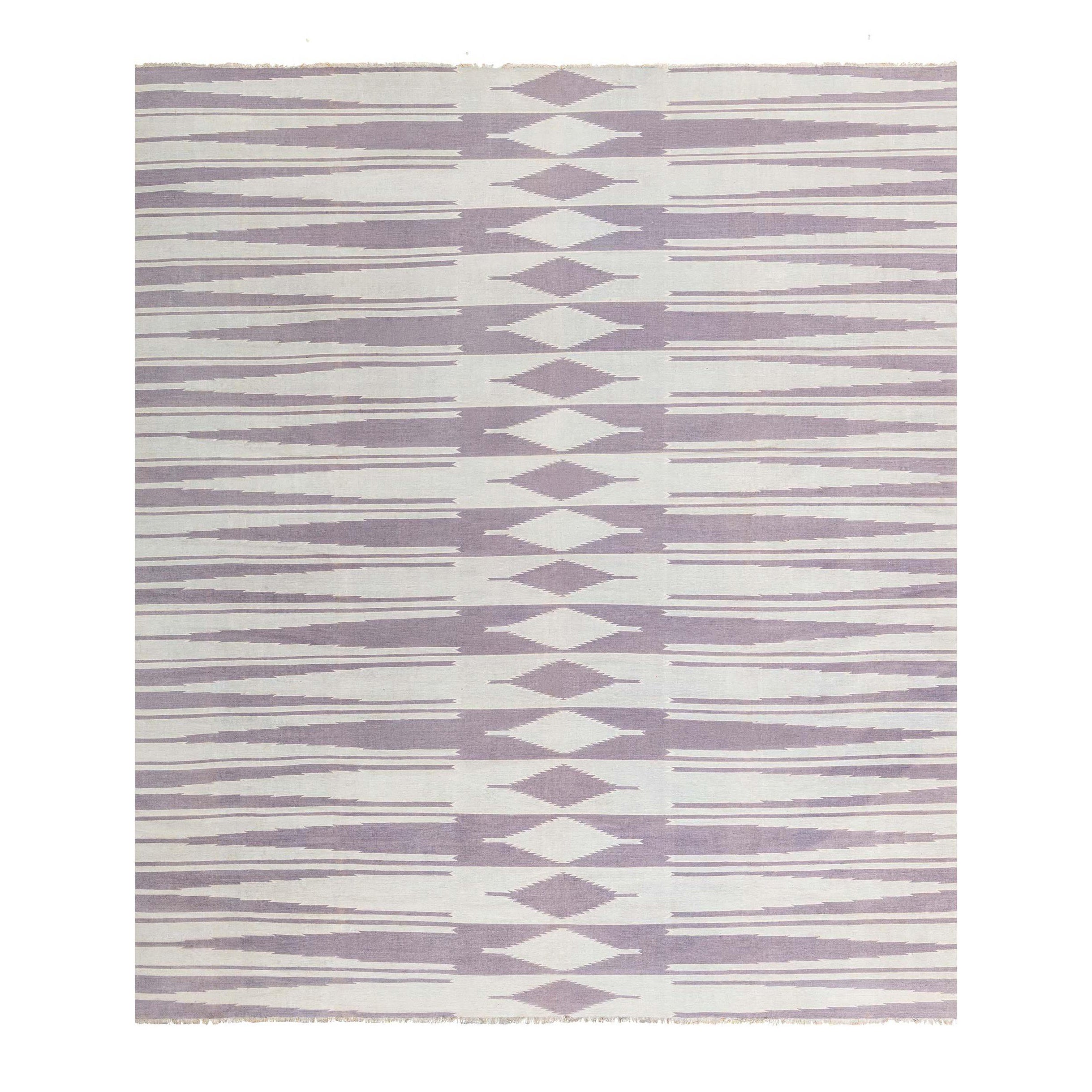 Doris Leslie Blau Vintage Indian Dhurrie Rug