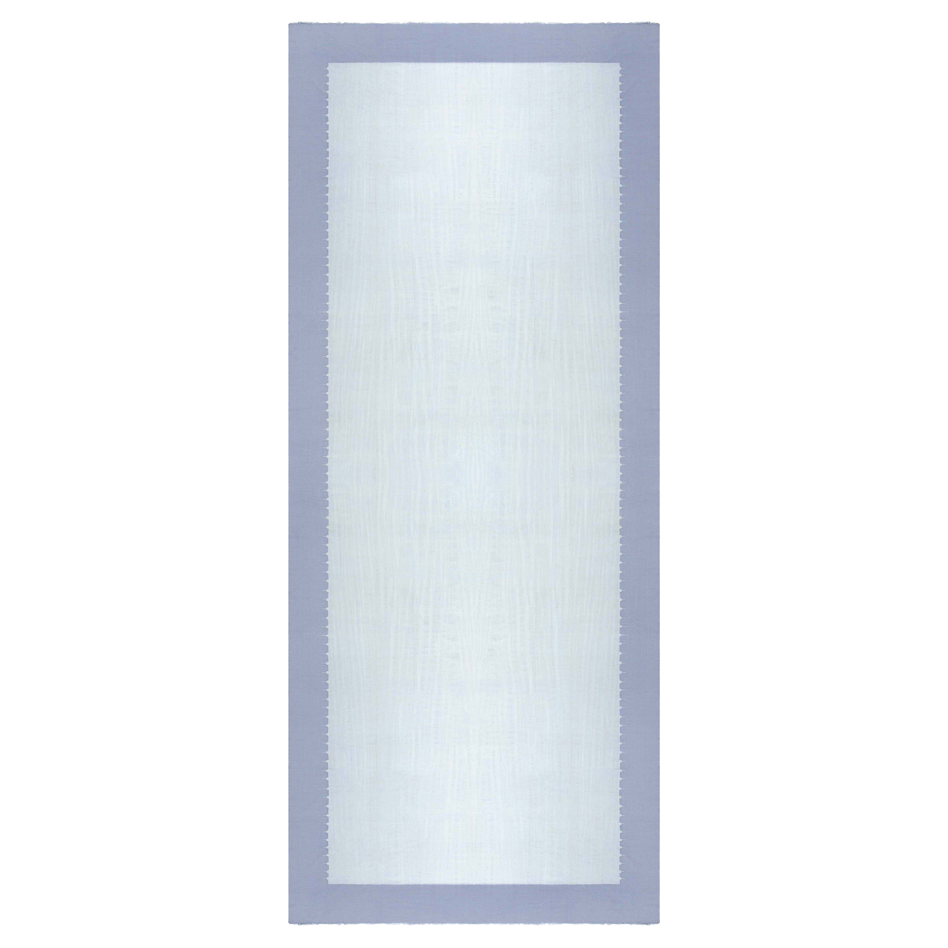 Doris Leslie Blau Vintage Indian Dhurrie Rug For Sale