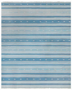 Vintage Indian Dhurrie Rug, Mid-20th Century