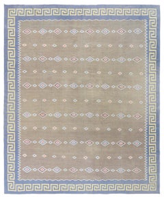 Doris Leslie Blau Vintage Indian Dhurrie Rug