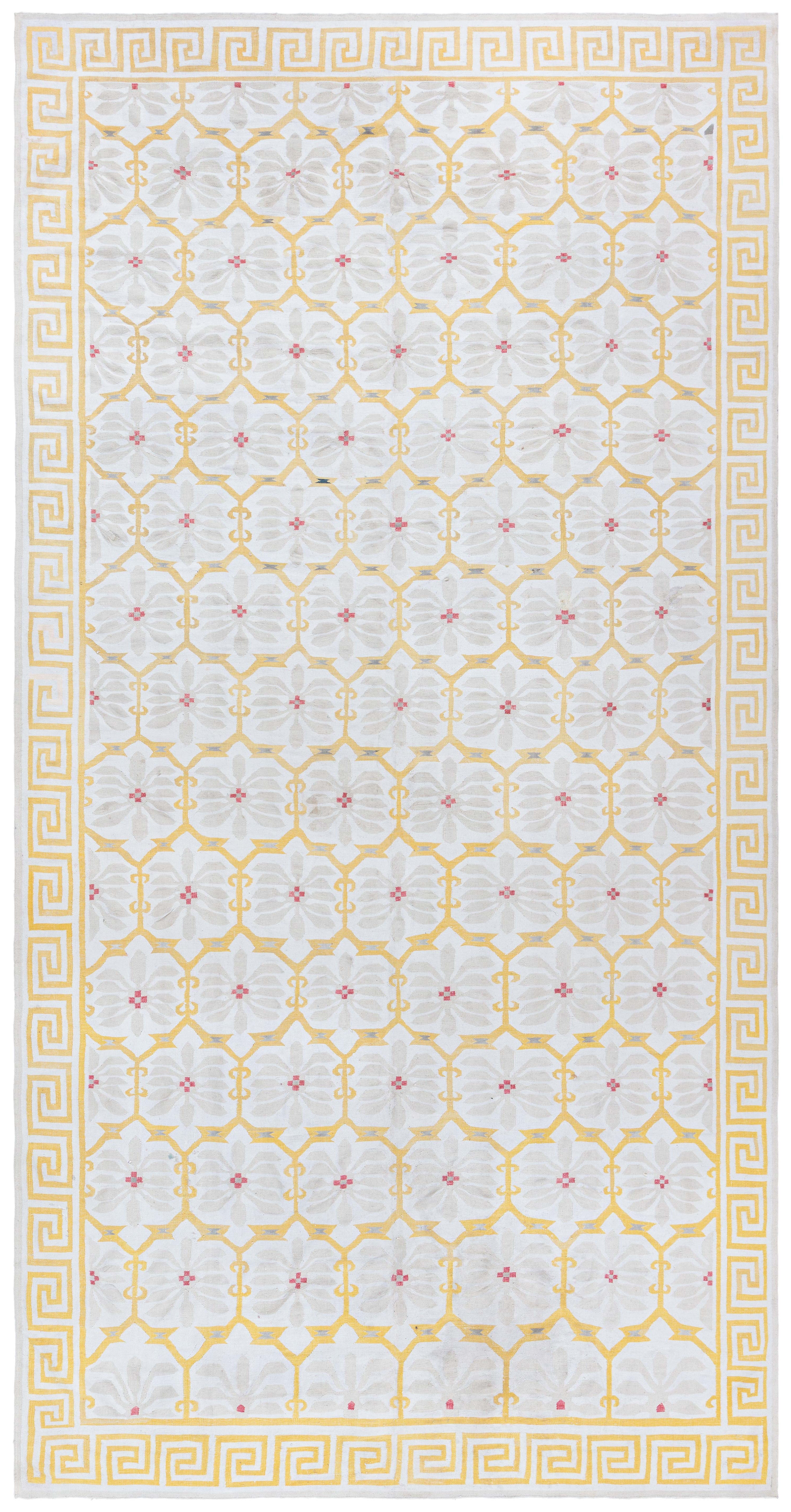 Doris Leslie Blau Vintage Indian Dhurrie Rug