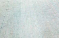 Doris Leslie Blau Vintage Indian Dhurrie Rug with Floral Border