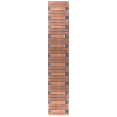 Doris Leslie Blau Vintage Indian Dhurrie Runner