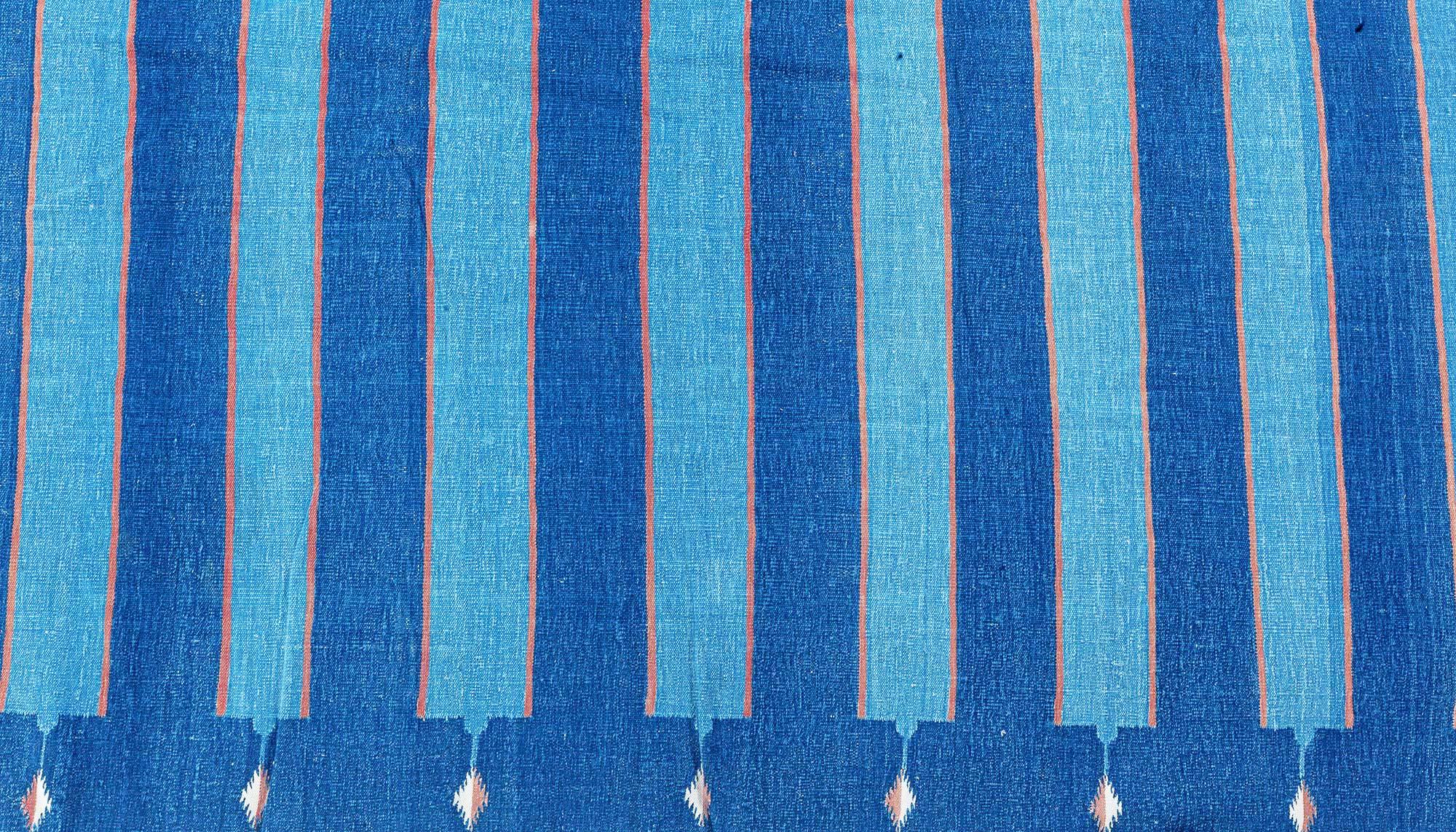 Alfombra Dhurrie India Vintage a Rayas
Tamaño: 462 × 551 cm (15'2