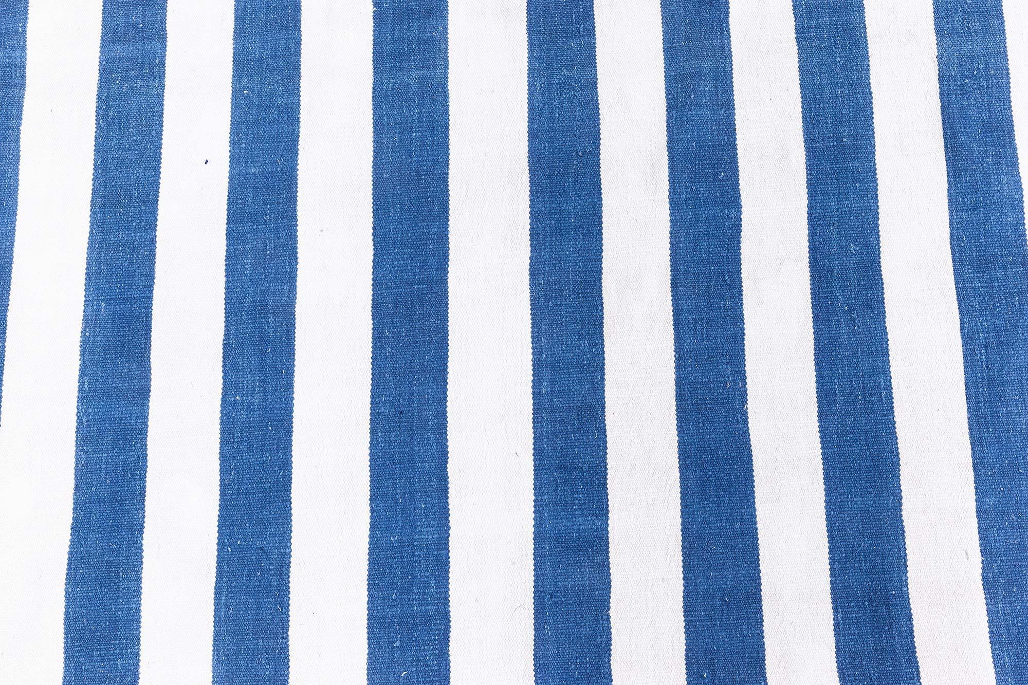 Tappeto vintage indiano Dhurrie a righe
Dimensioni: 12'5