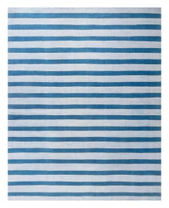 Doris Leslie Blau Vintage Indian Dhurrie Striped Rug