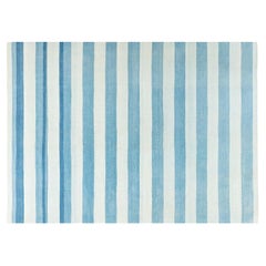 Doris Leslie Blau Vintage Indian Dhurrie Striped Rug
