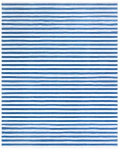 Doris Leslie Blau Vintage Indian Dhurrie Striped Rug