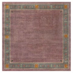 Alfombra Doris Leslie Blau Vintage Irish Donegal Arts & Crafts